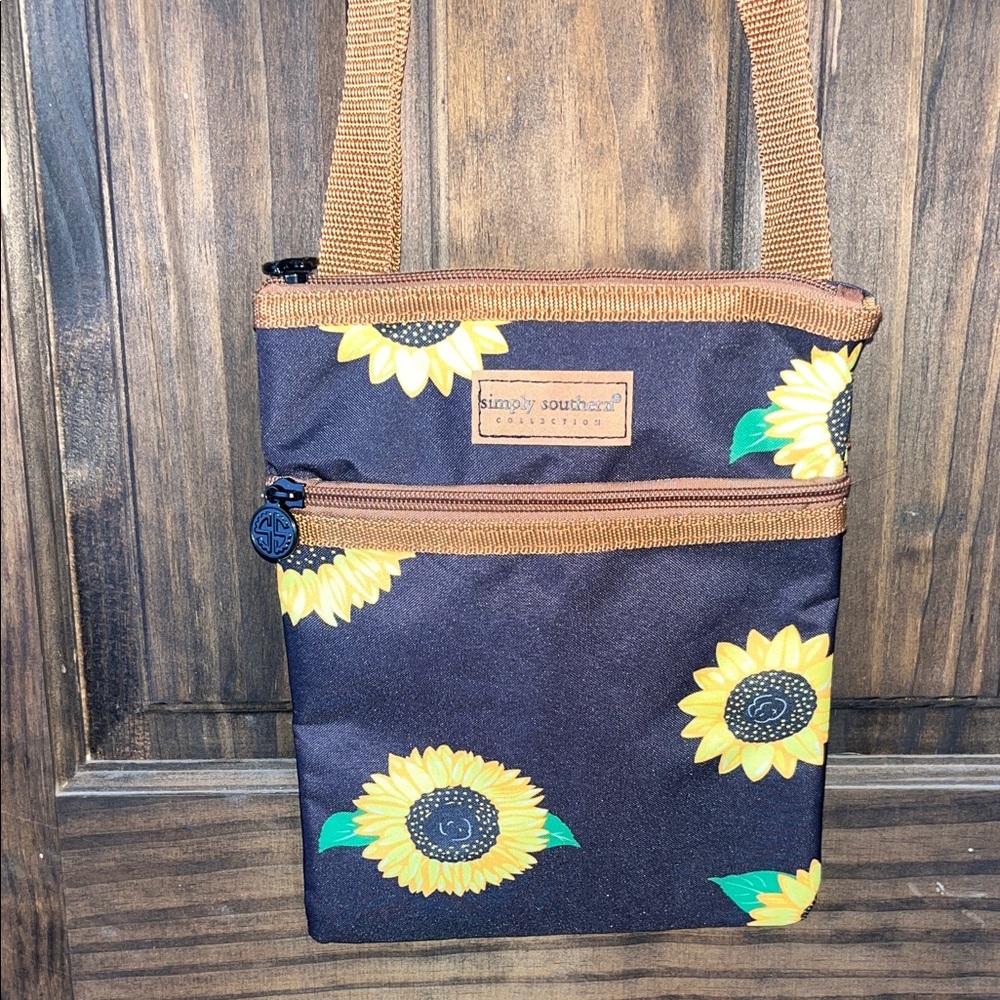 Simply Southern Sunflower Crossbody Bag